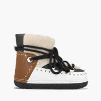 Bocanci de iarna Inuikii Sneaker Curly Rock 70101-76 CREAM Femei