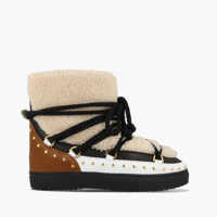 Bocanci de iarna Inuikii Sneaker Curly 70102-76 ROCK CREAM Femei