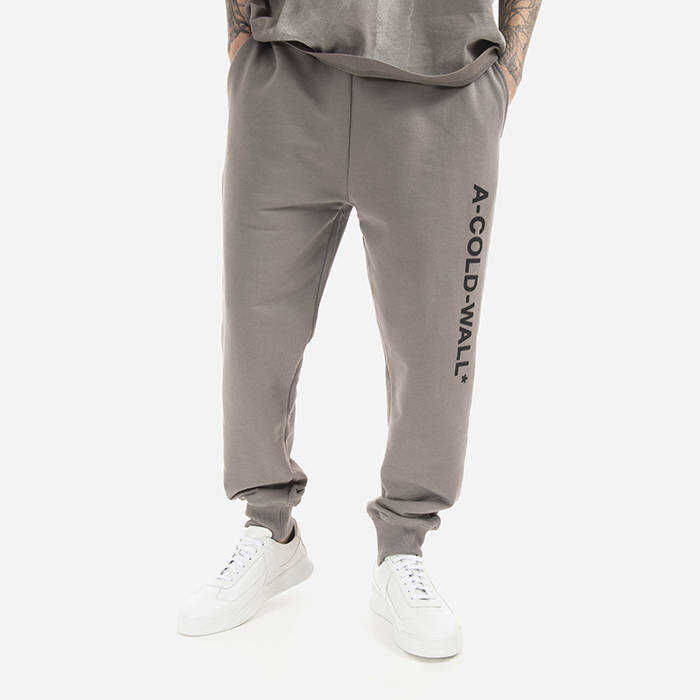 A-COLD-WALL* Trousers A-COLD-WALL Essential Logo ACWMB096 SLATE GREY SZARY