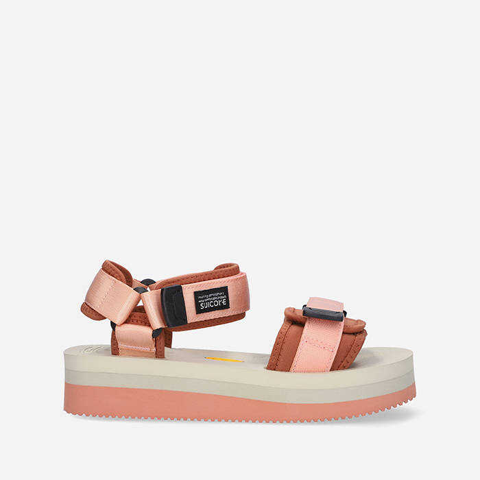 Suicoke Sandals CEL-VPO PINK red