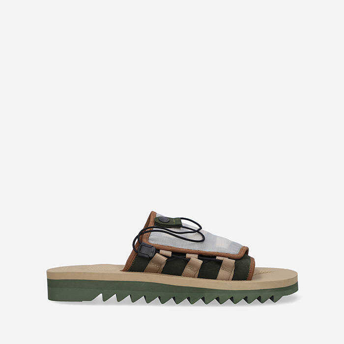 Suicoke Flaps DAO-2AB OLIVE / BEIGE GREEN