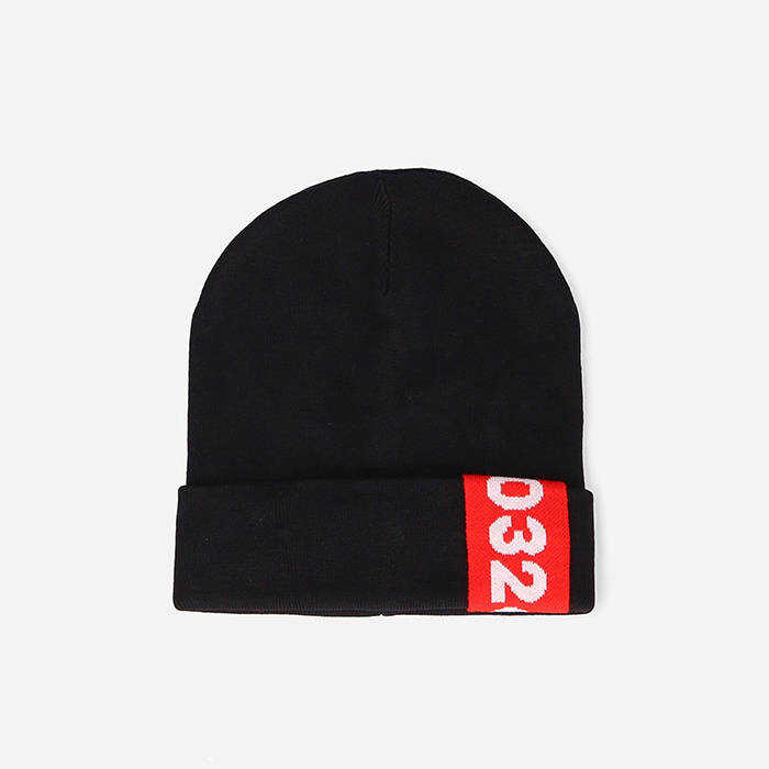 032c Cap Tape Beanie FW22-A-0051 BLACK black