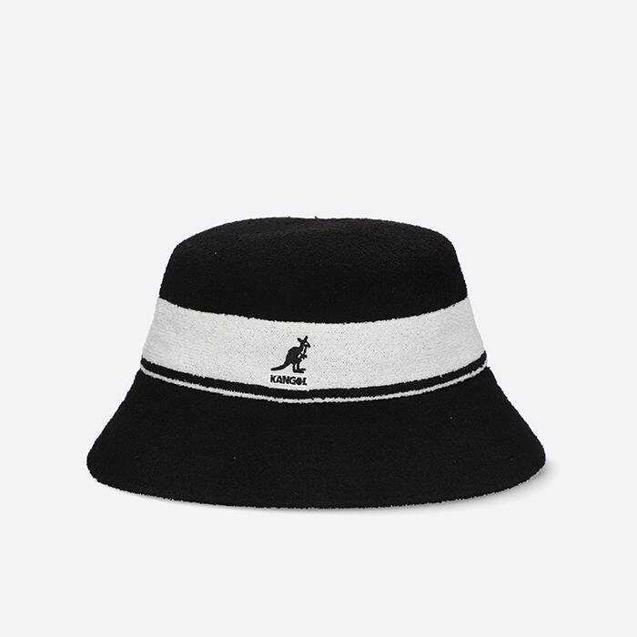 Kangol Bermuda Stripe Bucket K3326ST BLACK black