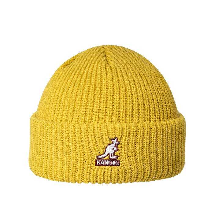 Kangol Cardinal 2 Way Beanie K3454 OLD GOLD Yellow