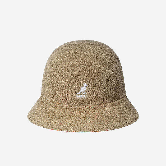 Kangol Flip it Reversible Casual K3555 OAT/CHERRY GLOW ORANGE