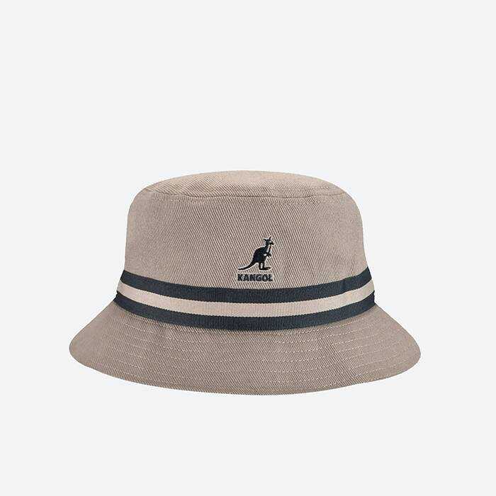 Kangol Stripe Lahinch K4012SP GREY Navy Blue