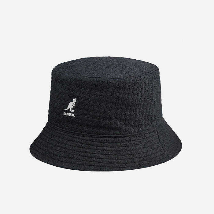 Kangol Embossed Reversible Bucket K5317 BLACK/BLACK black