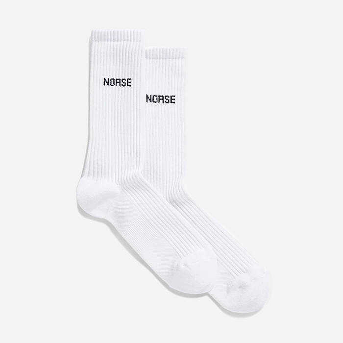 Norse Projects Socks Bjarki Norse Cordura Sock N82-0049 0001 WHITE