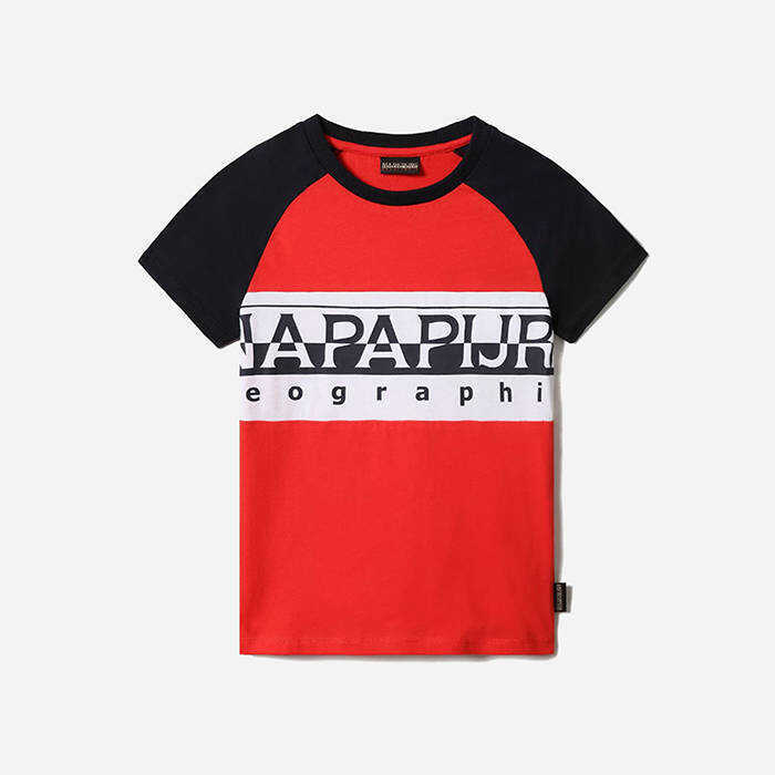 Tricouri Fete Napapijri Napapijri Short Sleeve T-Shirt Entremont NA4G4F R89