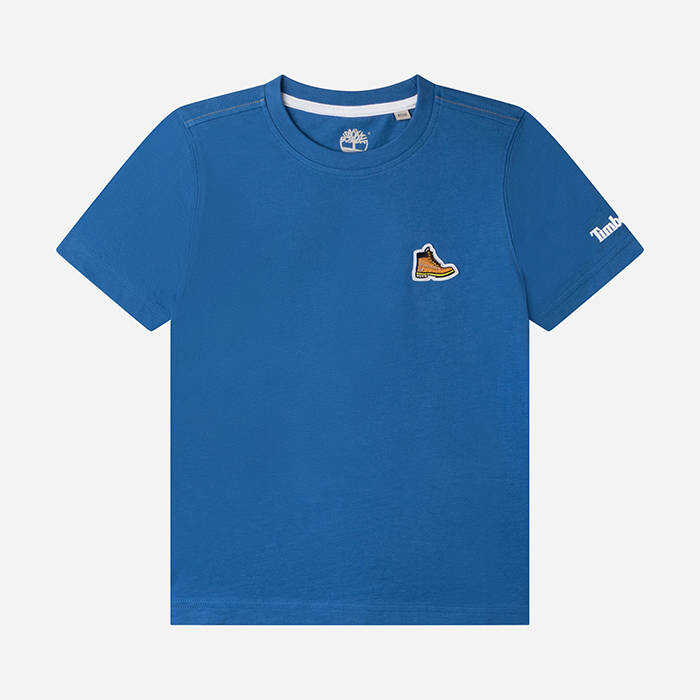 Timberland Short Sleeves Tee-shirt T25S87 831 BLUE