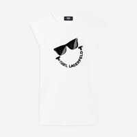Rochii Karl Lagerfeld x Smiley Short Sleeved Dress Z12204 10B Fete