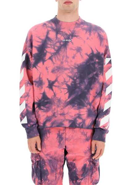 Topuri Barbati Off-White Arrow Tie-Dye Sweatshirt