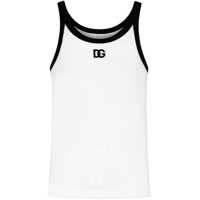 Tricouri 'Marcello' Cotton Tank Top With Logo Embroidery Barbati
