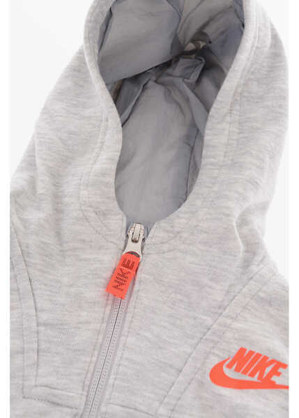 Bluze de trening Nike Nylon Details Digital Escape Hoodie Gray Baieti (BM 9358148) 2