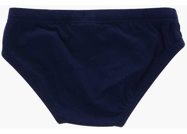 Slipi Nike Solid Color Brief Swimsuit Blue Baieti (BM 9358175) 3