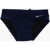 Nike Solid Color Brief Swimsuit Blue