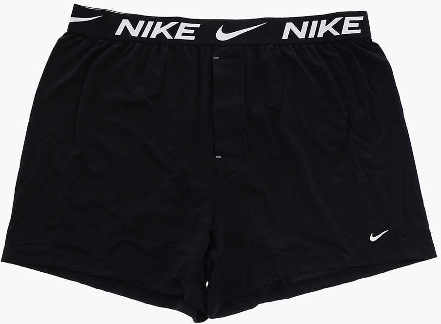 Lenjerie intima Nike Logoed At The Waist Boxer Set Black Barbati (BM 9358190) 3