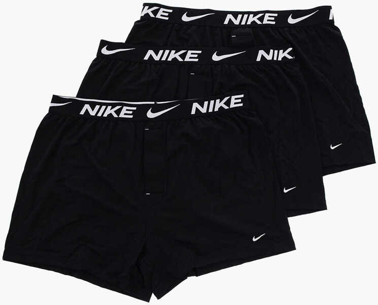 Lenjerie intima Nike Logoed At The Waist Boxer Set Black Barbati (BM 9358190) 1