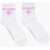 Converse Set 2 Pairs Of Stretch Fabric Socks With Contrasting Logo White