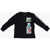 Converse All Star Dinosaurs Printed Long Sleeve T-Shirt Black