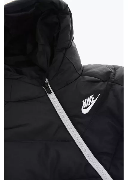 Jachete Nike Hooded 2 Pockets Synfil Hd Padded Jacket Black Baieti (BM 9358463) 2