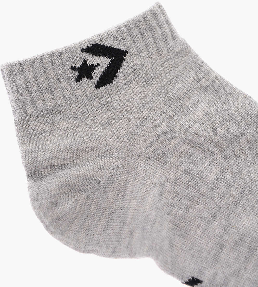Sosete Converse Stretch 3 Pairs Of Socks Set With Logo Embroidery Gray Barbati (BM 9358478) 3