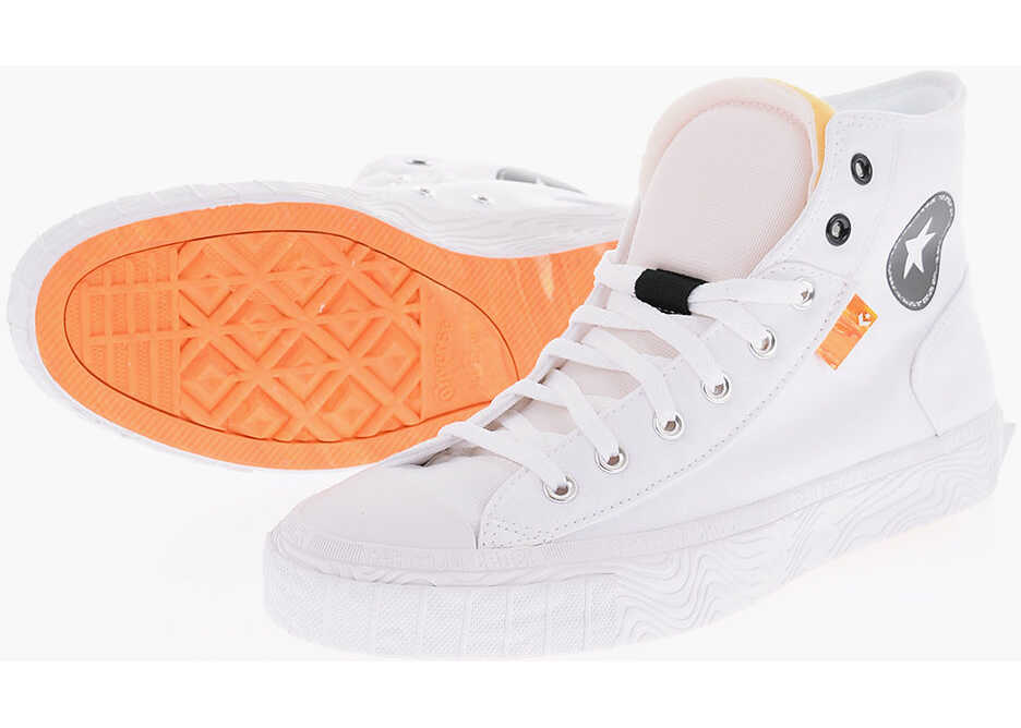 Poze Converse Chuck Taylor Alt Star High Padded Sneakers With Colorful Sol White B-Mall