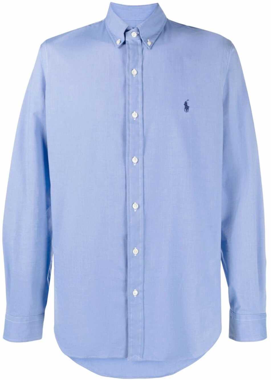 Ralph Lauren Cotton Shirt LIGHT BLUE