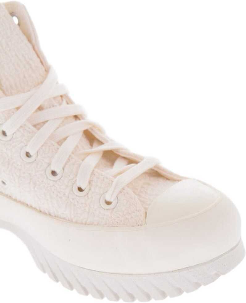 Sneakers Converse Chuck Taylor All Star 6Cm Wrinkled Effect Jacquard Lugged 2. White Femei (BM 9362684) 4
