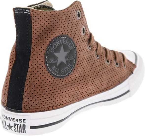 Sneakers Converse All Star Chuck Taylor Perforated Faux Leather High Sneakers Brown Barbati (BM 9362690) 3