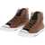 Converse All Star Chuck Taylor Perforated Faux Leather High Sneakers Brown
