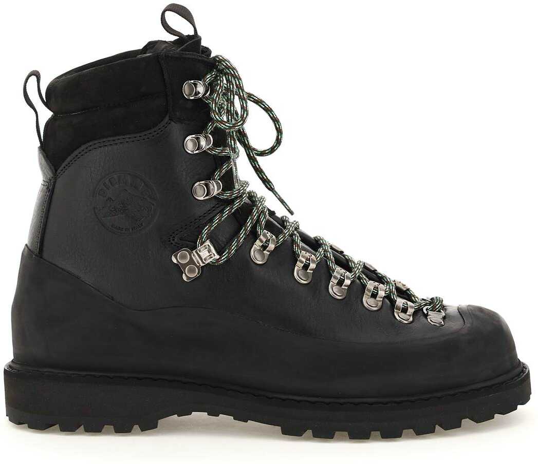 Diemme Everest Lace-Up Ankle Boots BLACK