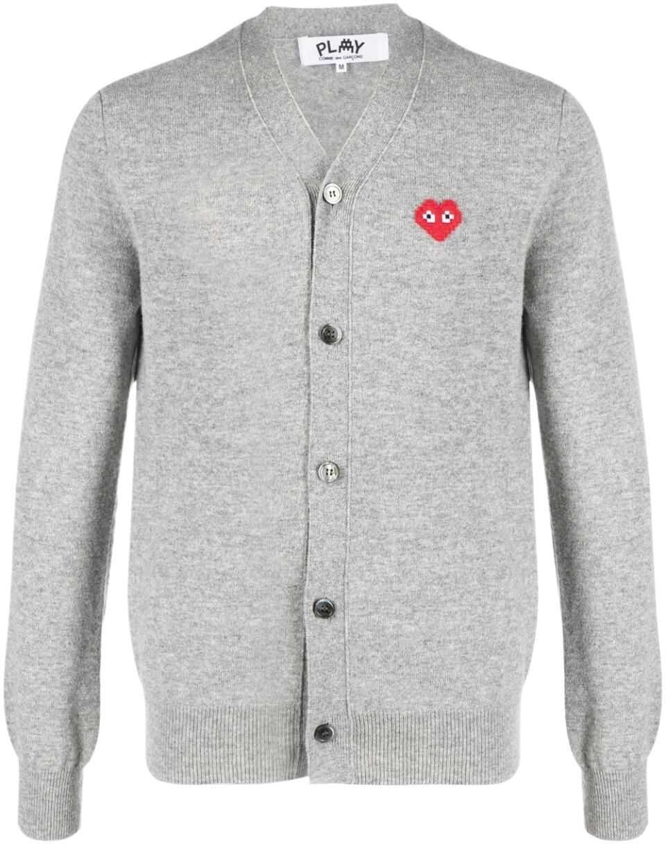 Comme des Garçons Other Materials Cardigan GREY