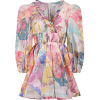 Rochii de zi High Tide Frill V Neck Mini Femei