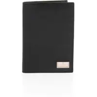 Portofele Solid Color Leather Card Holder Barbati