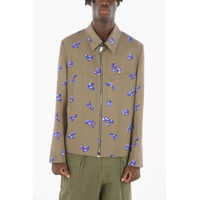 Jachete Kenny Scharf X Dior Homme Virgin Wool-Blend Zip-Up Jacket Wi Barbati
