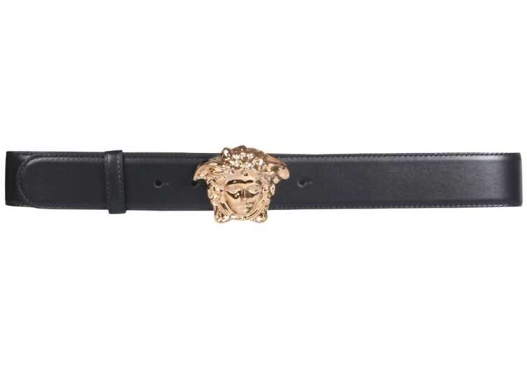 Versace Leather Belt BLACK