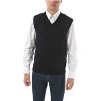 Veste costum V Neck Virgin Wool Vest Barbati