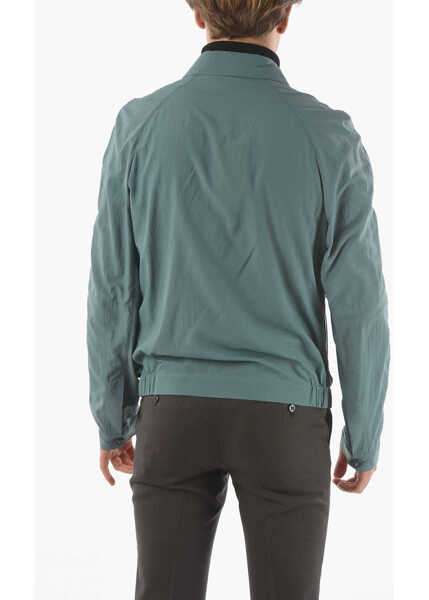 Jachete CORNELIANI Id Water Resistant Outerwear Jacket With Zip Closure Light Blue Barbati (BM 9390230) 2