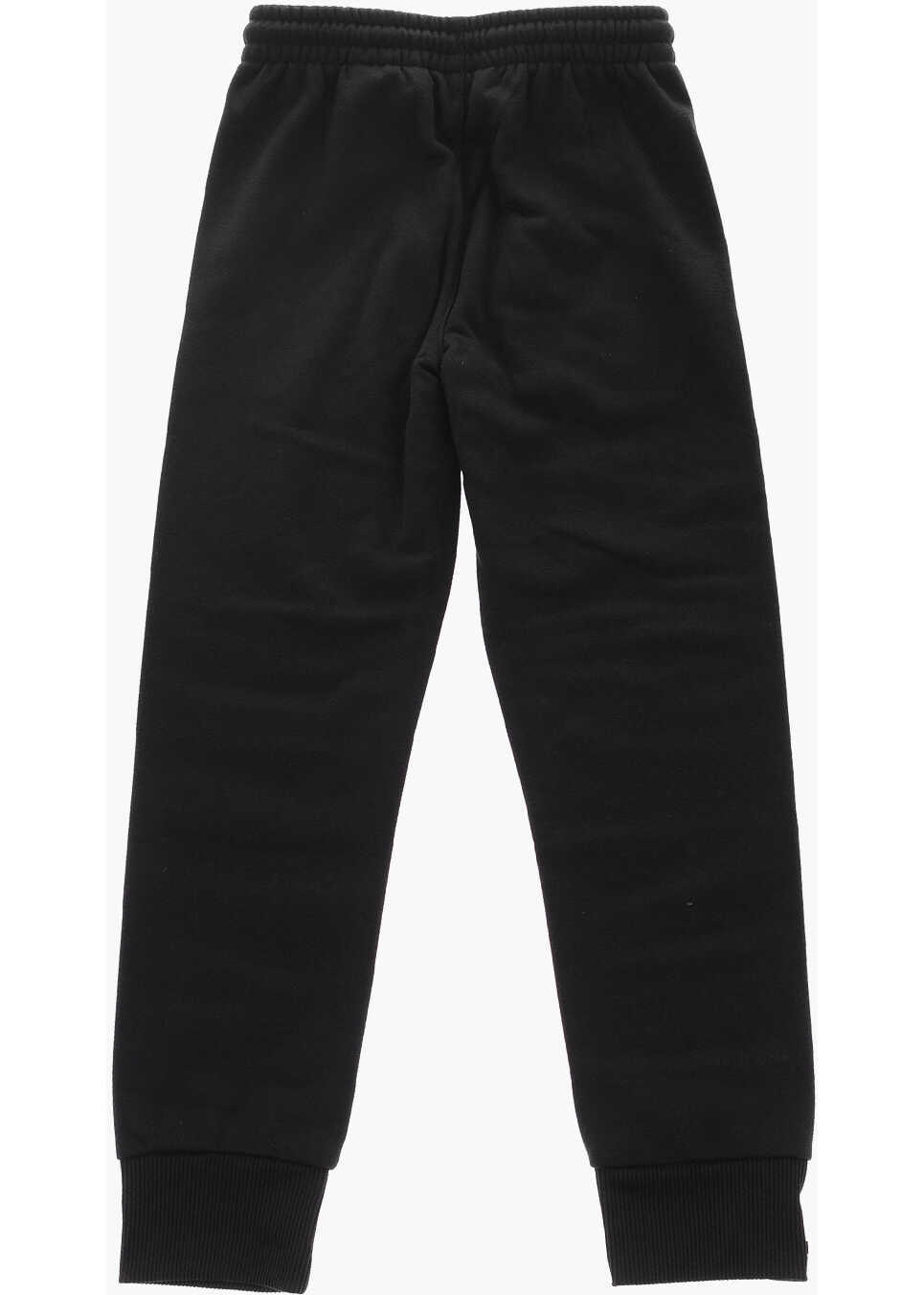 Pantaloni de trening Converse All Star Renew Fleeced 2 Pockets Joggers Black Baieti (BM 9393755) 3