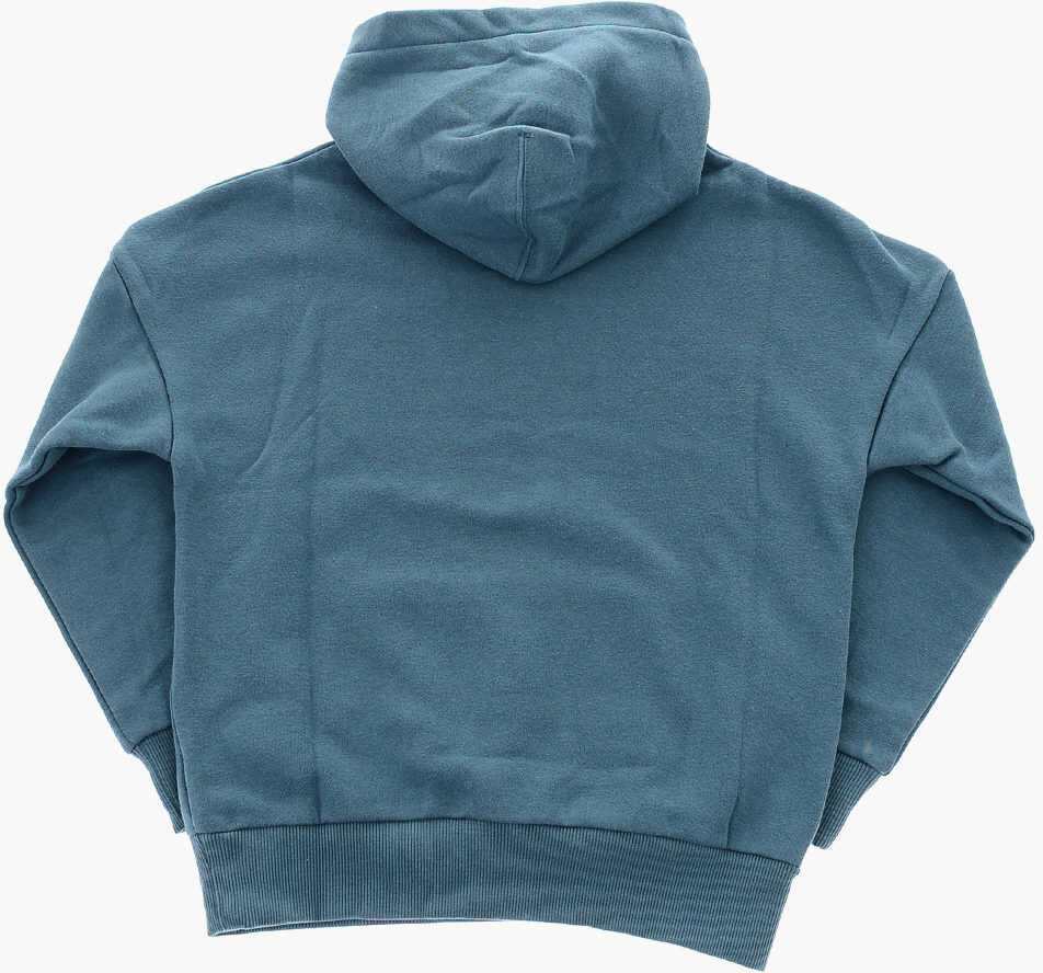 Bluze de trening Converse All Star Fleeced Cotton Hoodie Blue Baieti (BM 9393932) 3