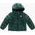 Converse All Star Chuck Taylor Padded Jacket With Fleece Inner Green