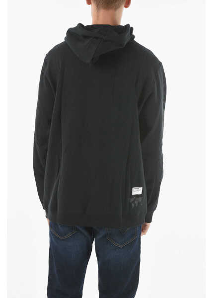 Bluze de trening Converse All Star Chuck Taylor Maxi Patch Pocket Hoodie Black Barbati (BM 9394574) 2