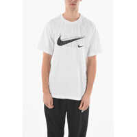 Tricouri Air Logo Printed Crew-Neck T-Shirt Barbati