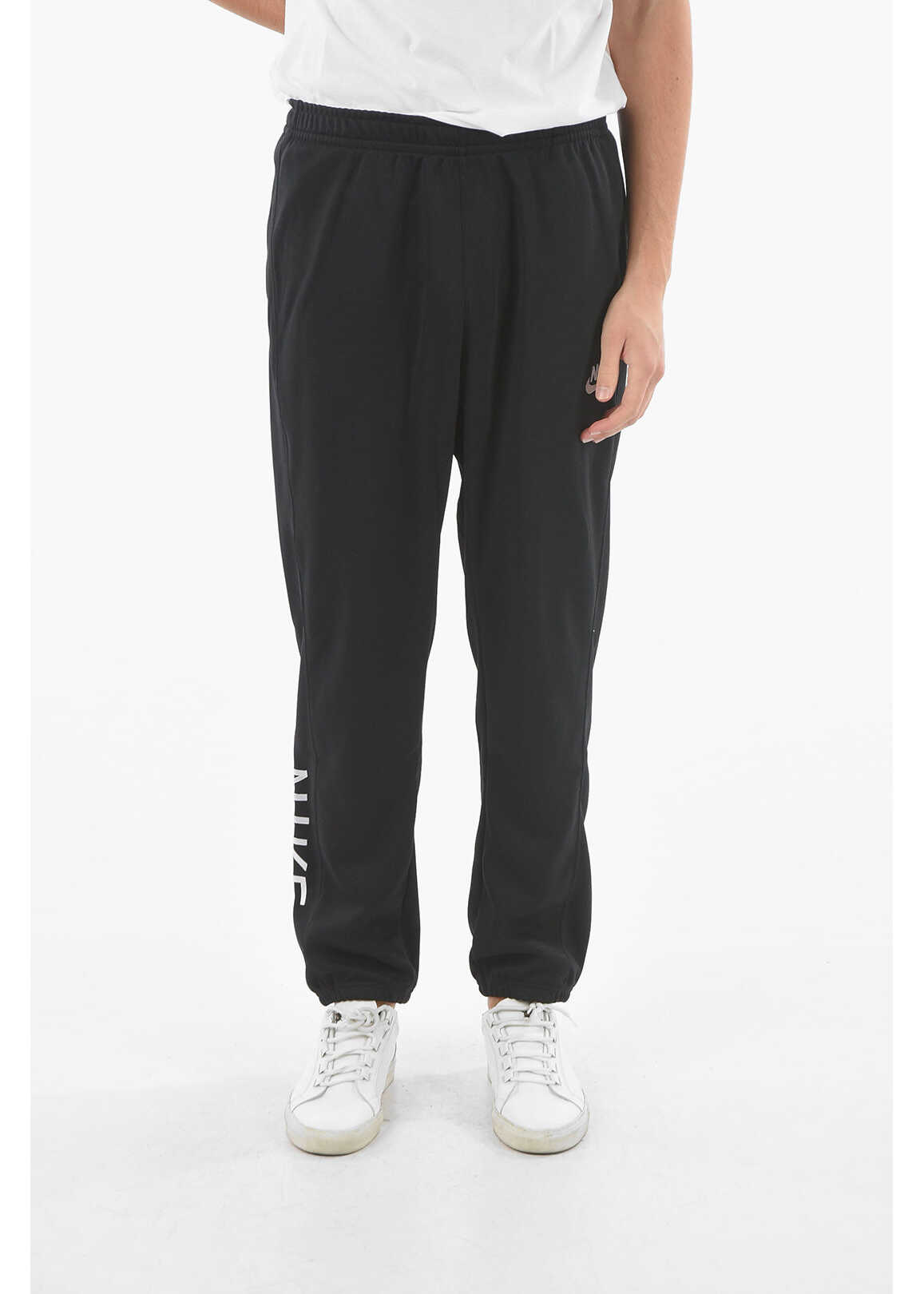 Nike 2 Pockets Joggers With Embroidery Logo Black