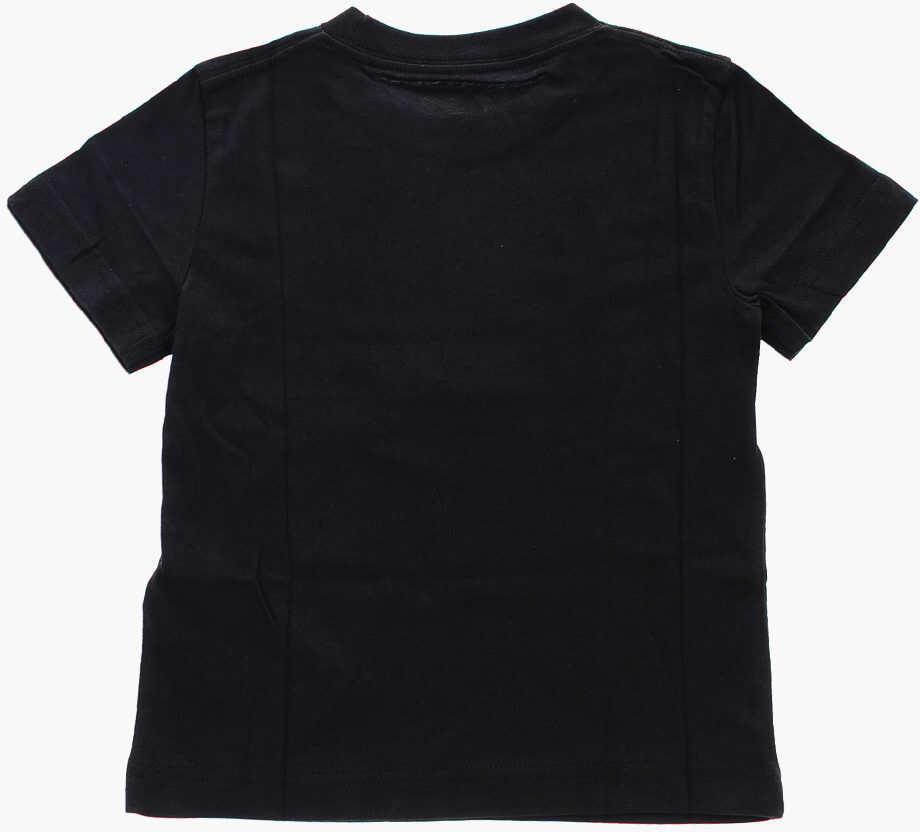 Tricouri Nike Front Printed Crew-Neck T-Shirt Black Baieti (BM 9395237) 3