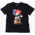 Nike Front Printed Crew-Neck T-Shirt Black