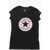 Converse All Star Chuck Taylor Front Printed Crew-Neck T-Shirt Black