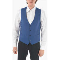 Veste costum Wool 4 Buttons Academy Waistcoat With Martingale Barbati