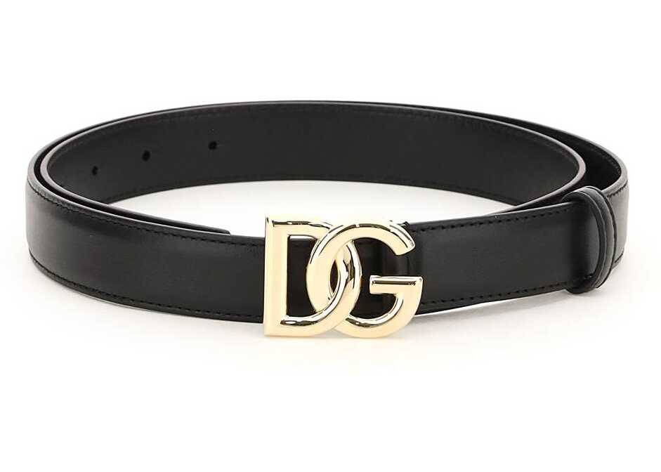 Dolce & Gabbana Logo Belt NERO